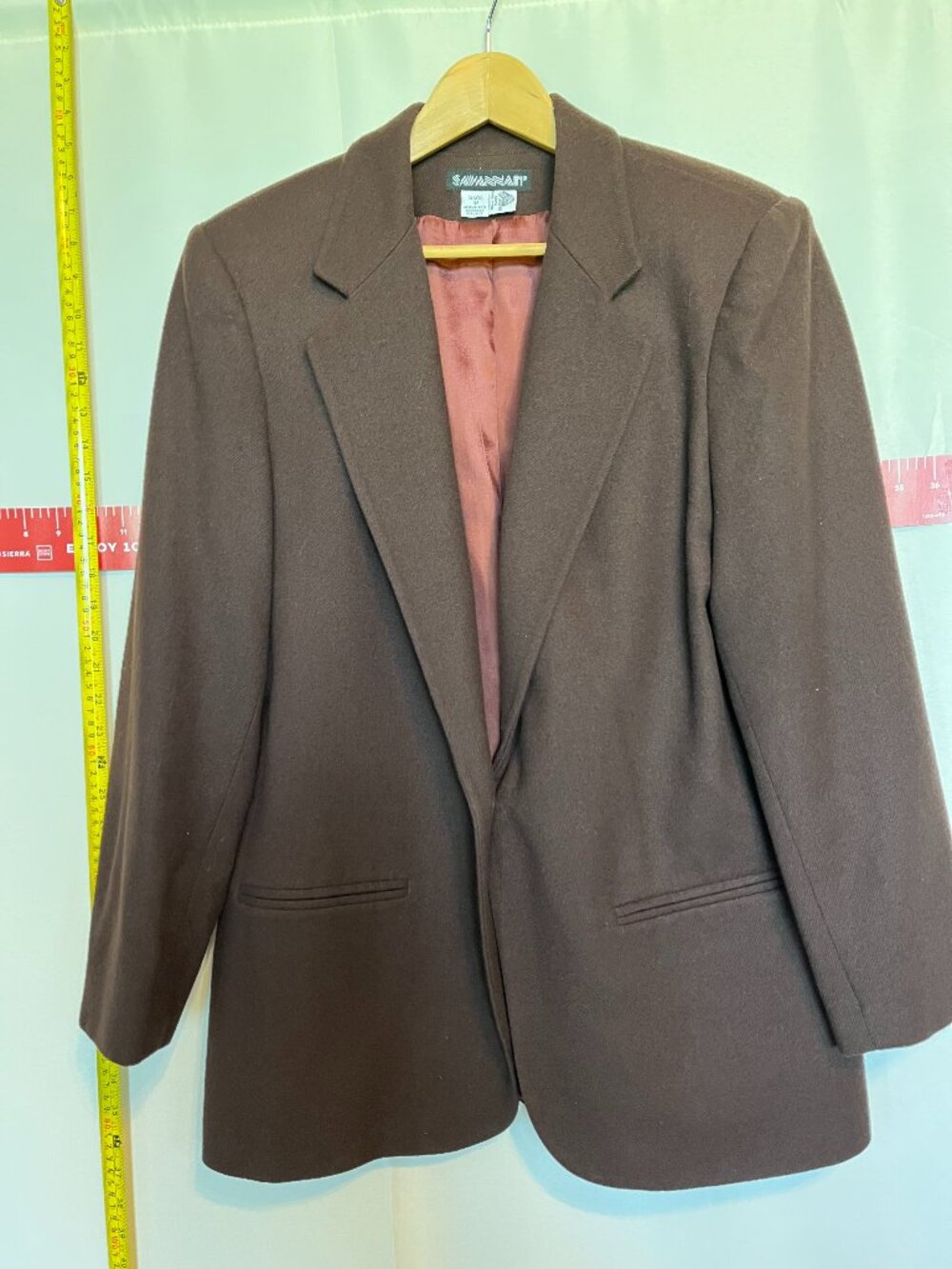 100% wool blazer